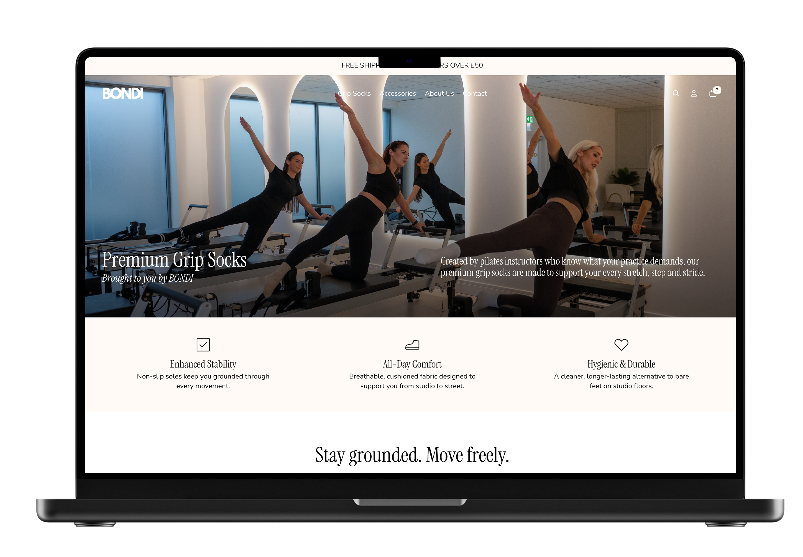 BONDI Grip Socks